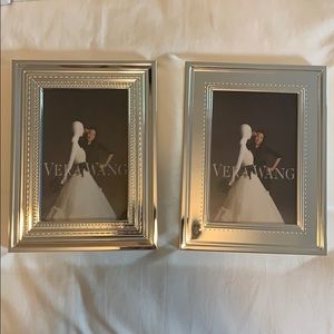 Vera Wang Wedgwood silver plated frames